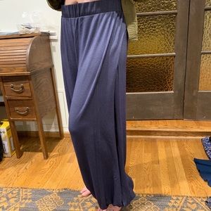Free people jogger pants with side slit
